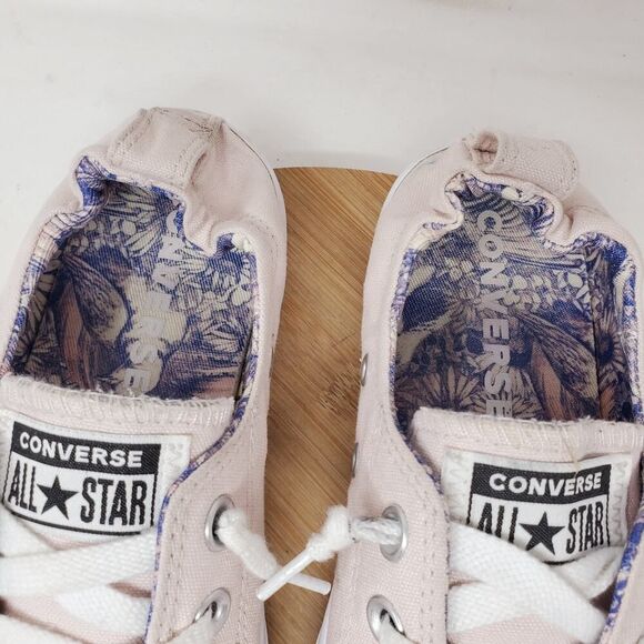 Converse Shoreline Shoes Womens 7 Light‎ Pink Slip On Sneakers Cinch Heel - Picture 5 of 12